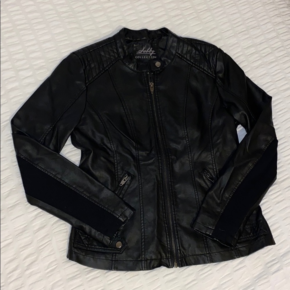 Faux Leather Jacket